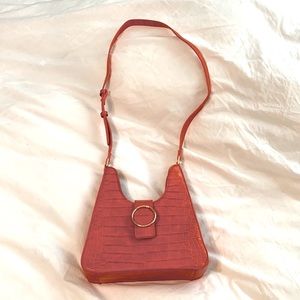 Anthropologie Orange Over shoulder / Cross body Bag